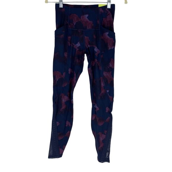 All In Motion High Rise 7/8 Legging Sculpted Purple Blue XS - Picture 8 of 9